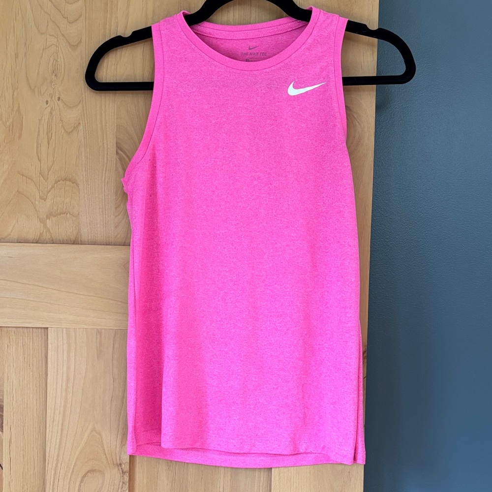 Nike Dri Fit Pink Sleeveless Top